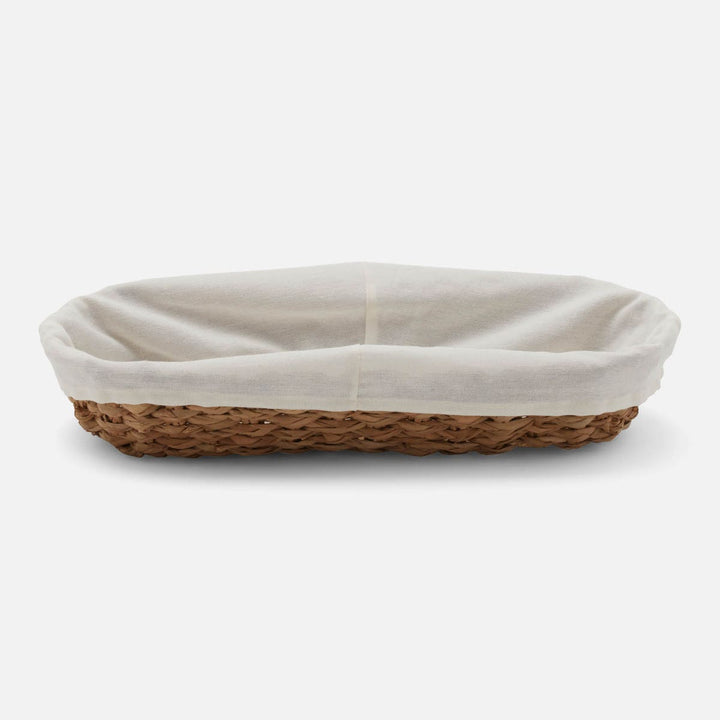 Azalea Natural Oblong Bread Basket Braided Grass Small Pack/2