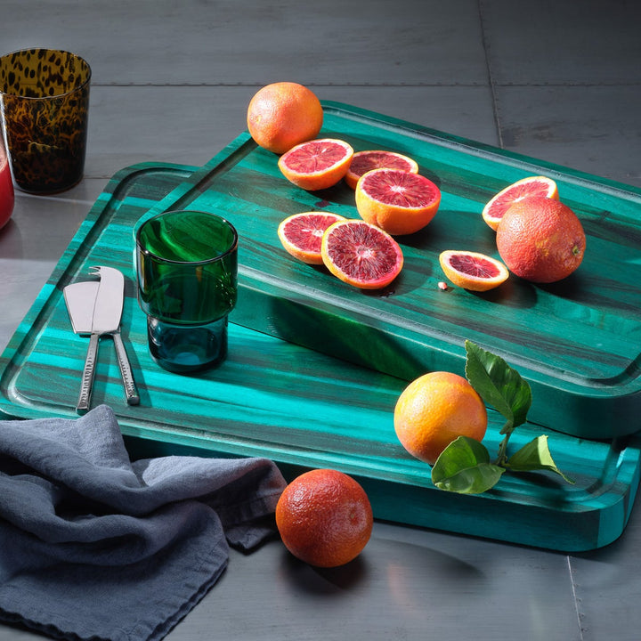 Cooper Emerald Cutting Board Acacia Wood 18X12