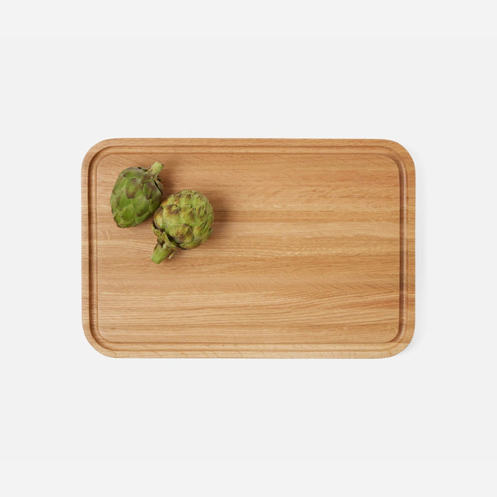 Cooper Natural Cutting Board Oak Wood 18X12