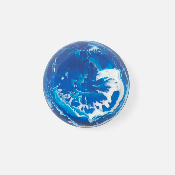 Hugo Blue Swirled Hors D'Oeuvre Bowl Resin 4X15 Pack/2
