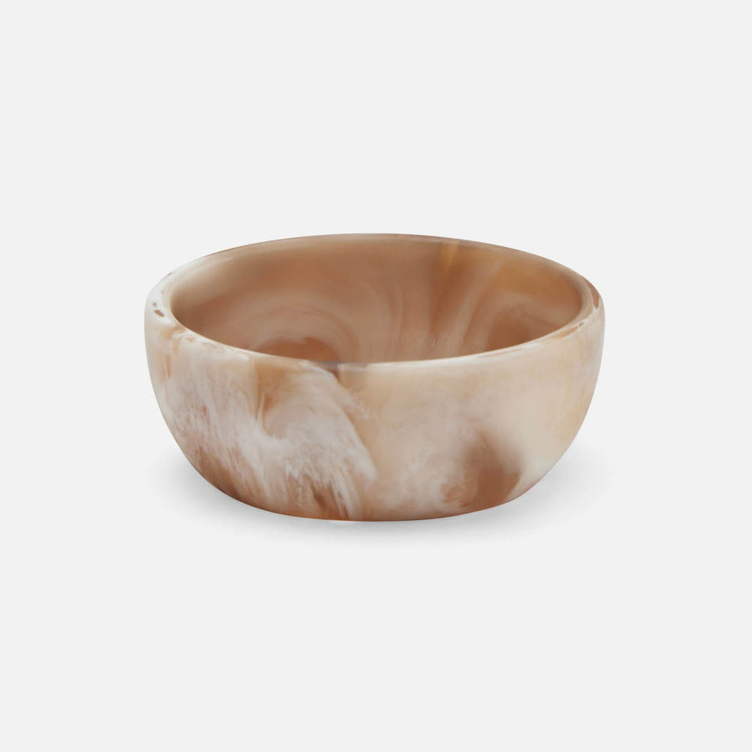 Hugo Brown Swirled Hors D'Oeuvre Bowl Resin 4X15 Pack/2