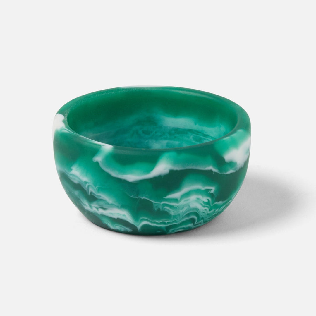 Hugo Green Swirled Mini Bowl Resin 3X15 Pack/2