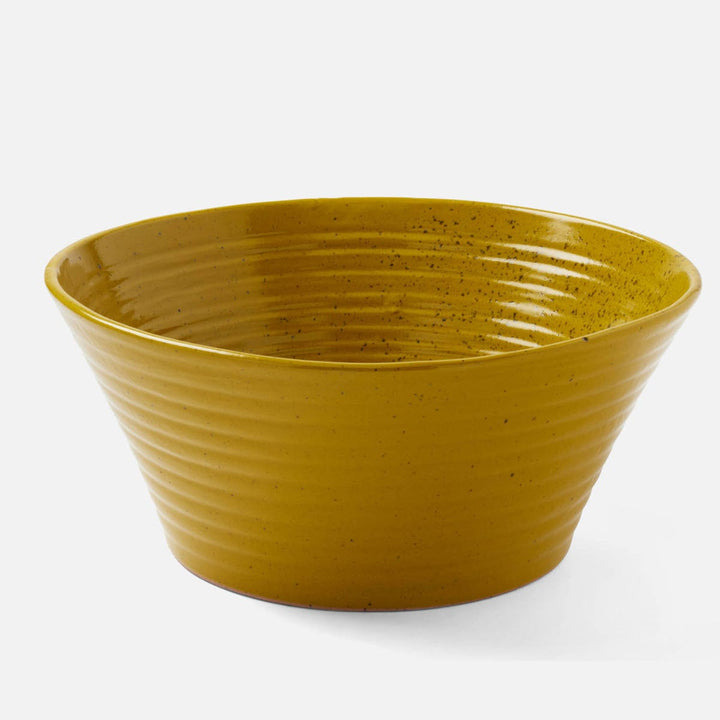 Jules Chartreuse Salt Glaze Serving Bowl Stoneware Set/3