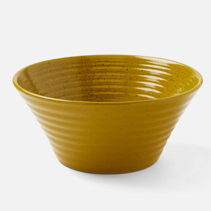 Jules Chartreuse Salt Glaze Serving Bowl Stoneware Set/3