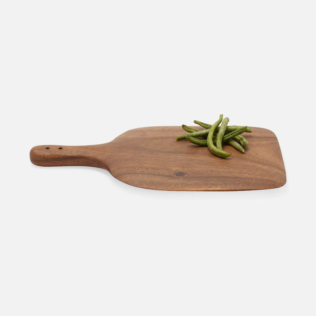 Kiren Natural Acacia Chopping Board With Handle 15X10 Pack/3