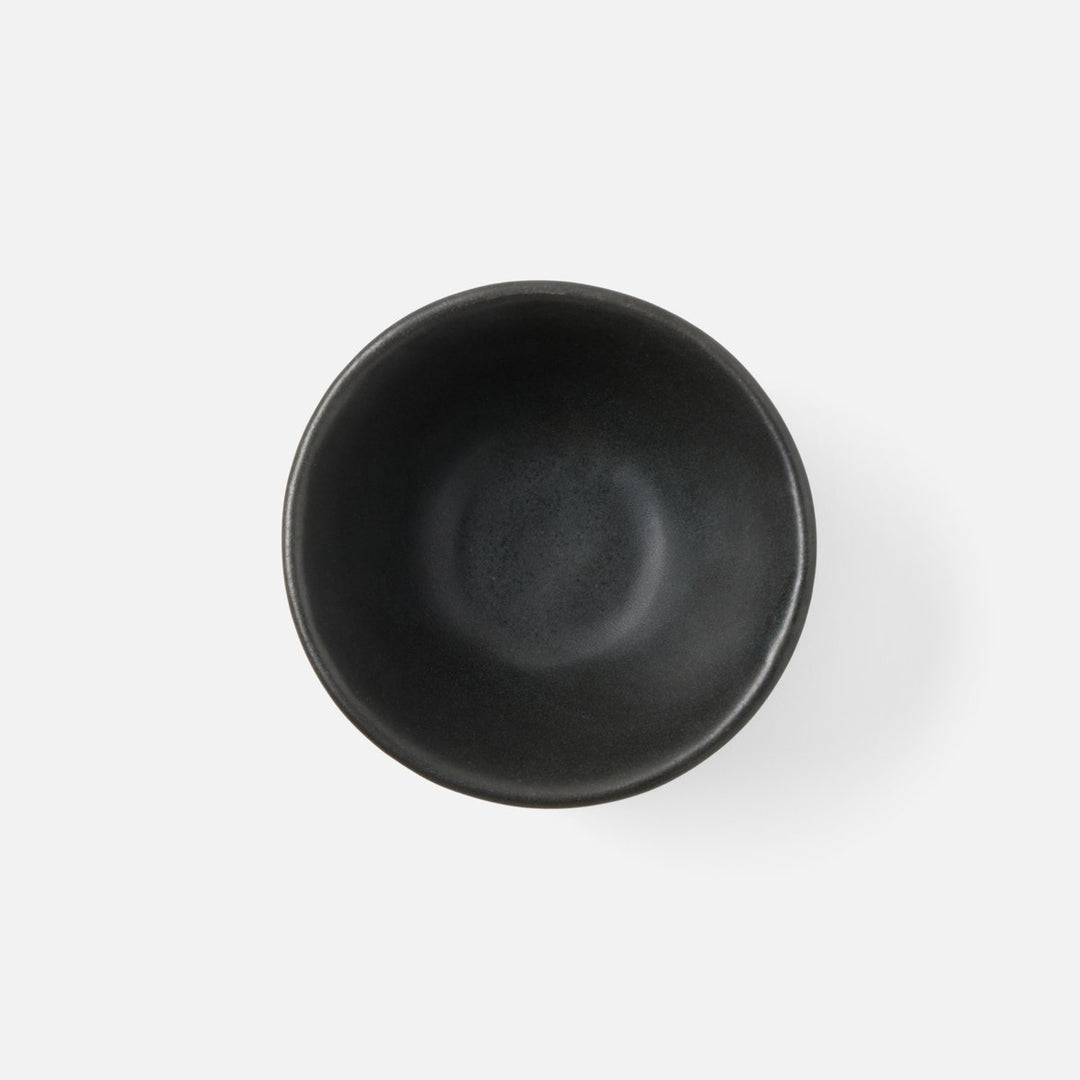 Marcus Black Glaze Hors D'Oeuvre Bowl Stoneware Pack/4