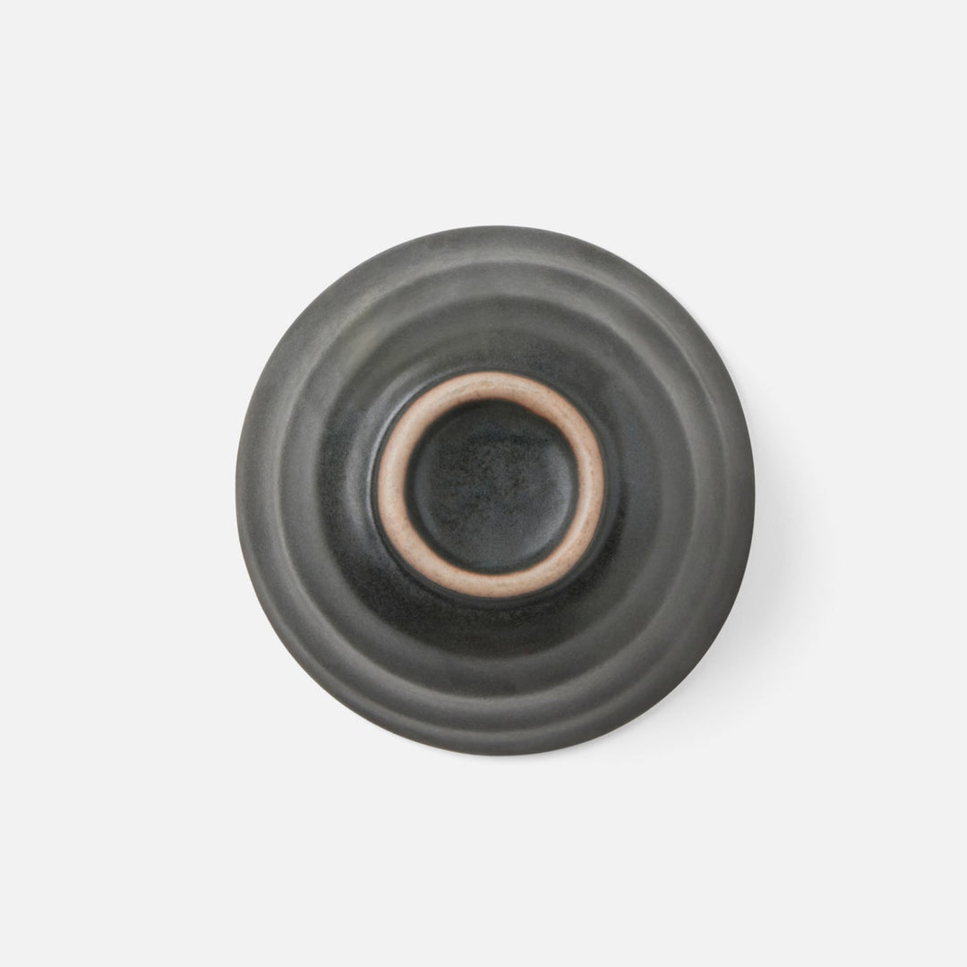 Marcus Black Glaze Hors D'Oeuvre Bowl Stoneware Pack/4