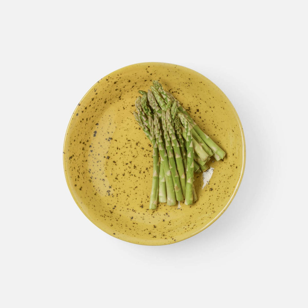 Marcus Chartreuse Salt Glaze Tapered Serving Bowl Stoneware Large Pack/2