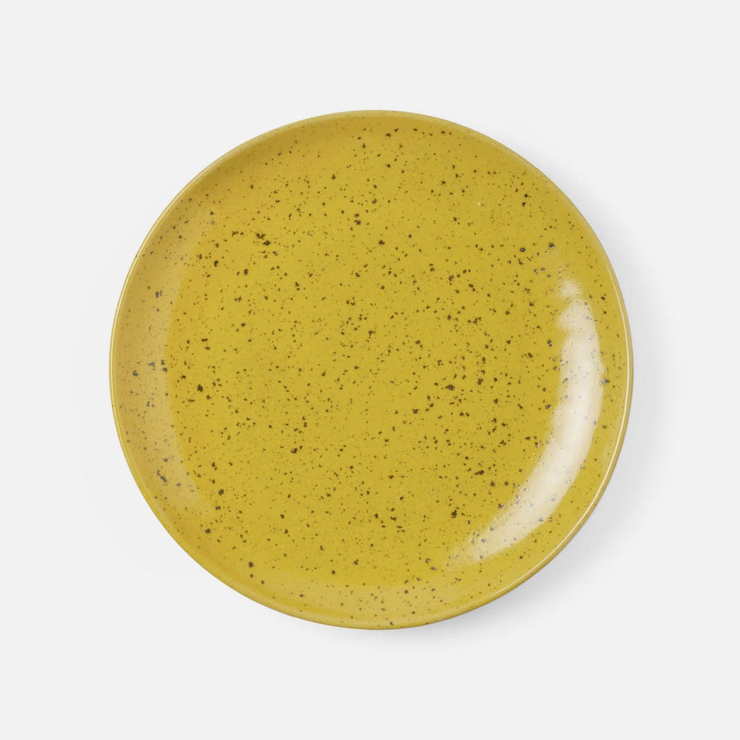 Marcus Chartreuse Salt Glaze Round Serving Platter Stoneware Large Pack/2