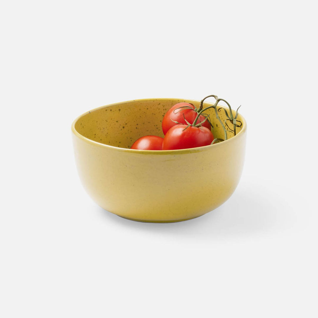 Marcus Chartreuse Salt Glaze Deep Serving Bowl Stoneware Small