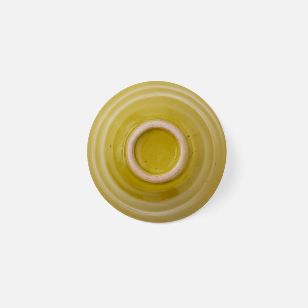 Marcus Chartreuse Salt Glaze Hors D'Oeuvre Bowl Stoneware Pack/4
