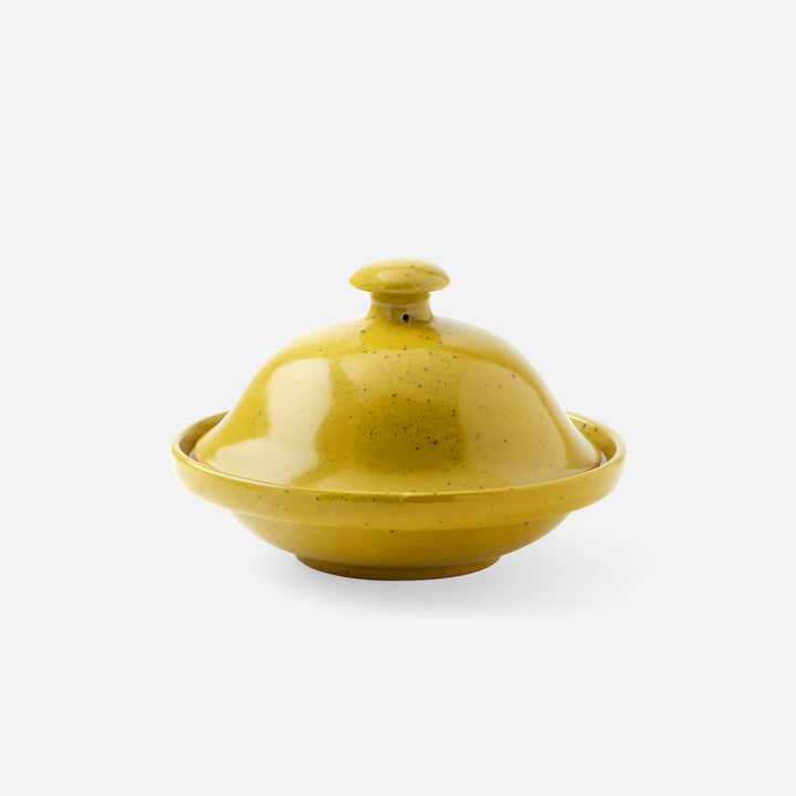 Marcus Chartreuse Salt Glaze Cloche Serving Bowl Stoneware Small Pack/2