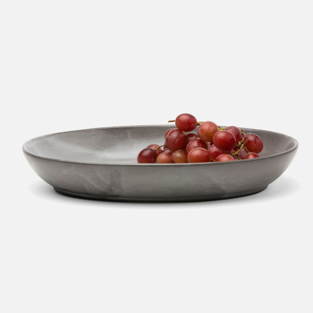 Marcus Cement Glaze Oval Serving Platter Small Pack/2