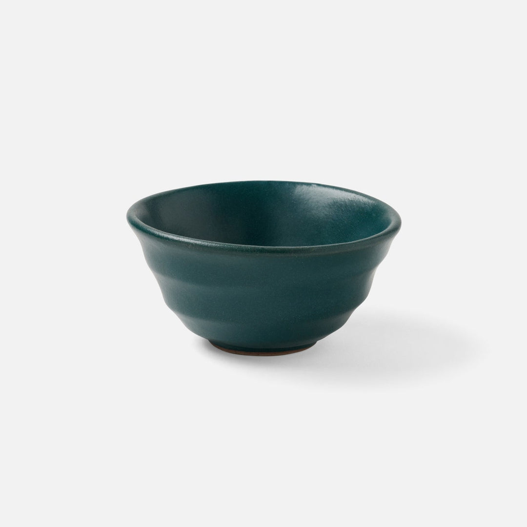 Marcus Midnight Teal Hors D'Oeuvre Bowl Stoneware Pack/4