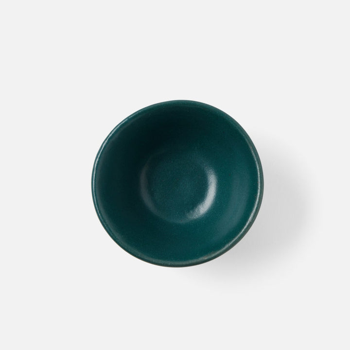 Marcus Midnight Teal Hors D'Oeuvre Bowl Stoneware Pack/4