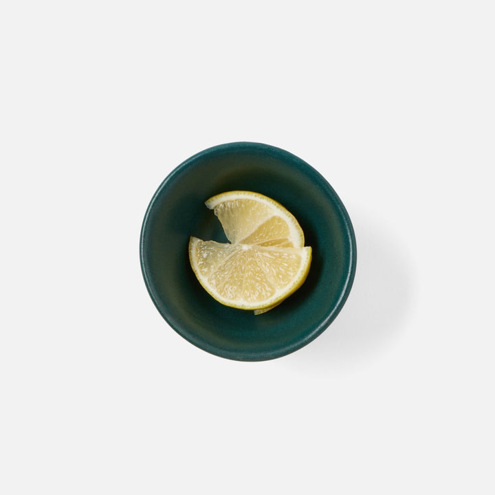 Marcus Midnight Teal Hors D'Oeuvre Bowl Stoneware Pack/4
