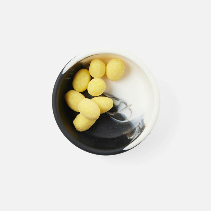 Maxton Black/White Hors D'Oeuvre Bowl Resin 4X15 Pack/2