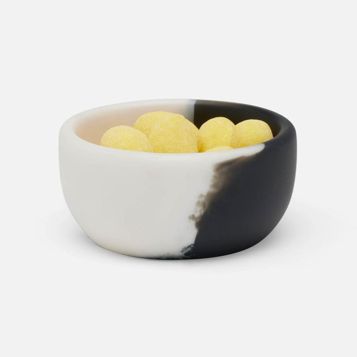 Maxton Black/White Mini Bowl Resin 3X15 Pack/2
