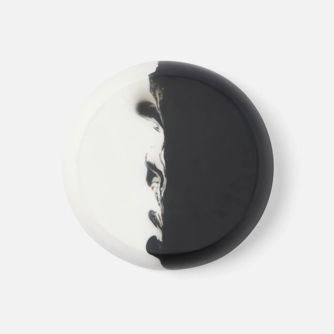 Maxton Black/White Serving Bowl Resin Large