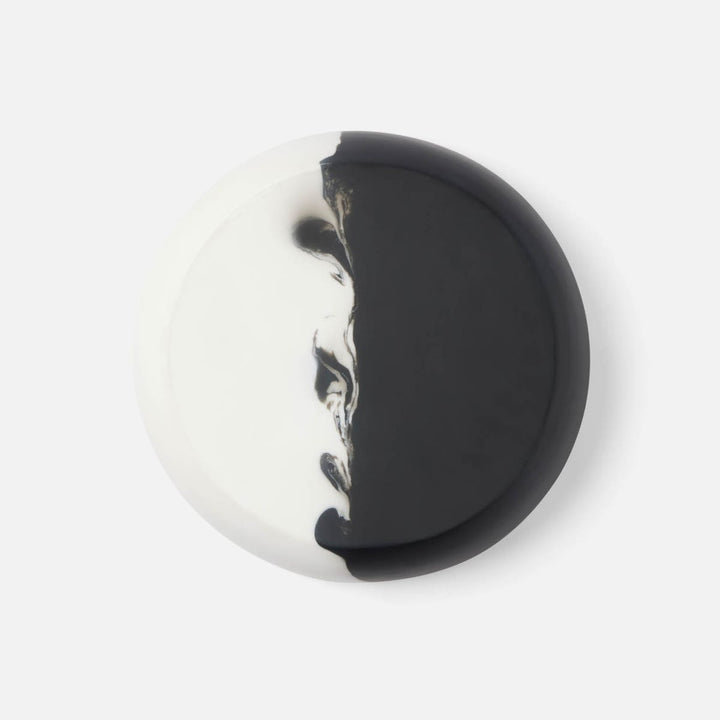 Maxton Black/White Serving Bowl Resin Large