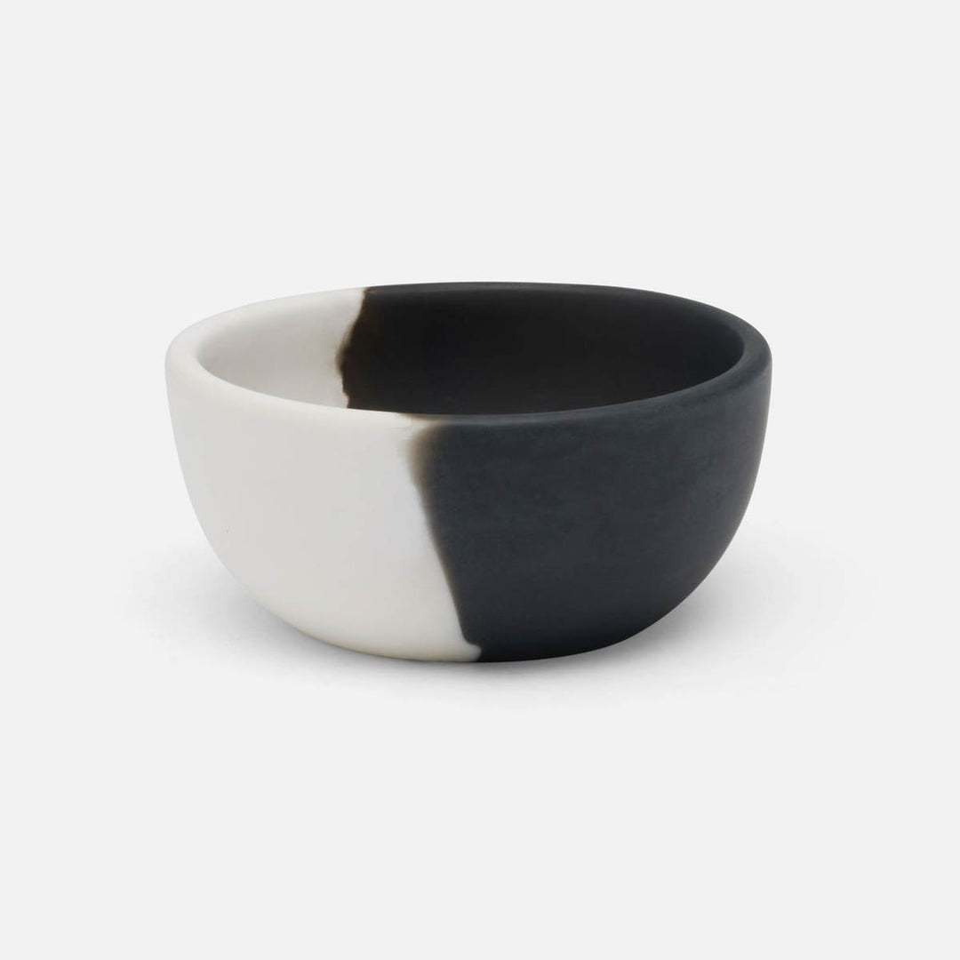 Maxton Black/White Pinch Bowl Resin Pack/2