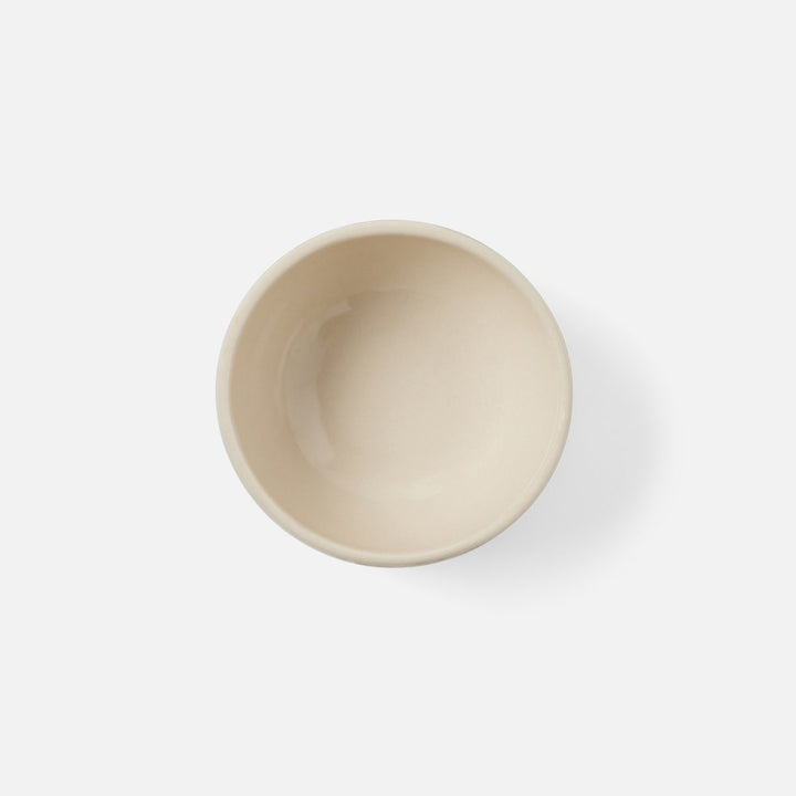 Nolan Black Cream Hors D'Oeuvre Bowl Stoneware Pack/4