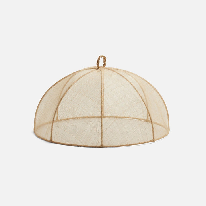 Rachel Natural Food Cover Round Sinamay Set/2