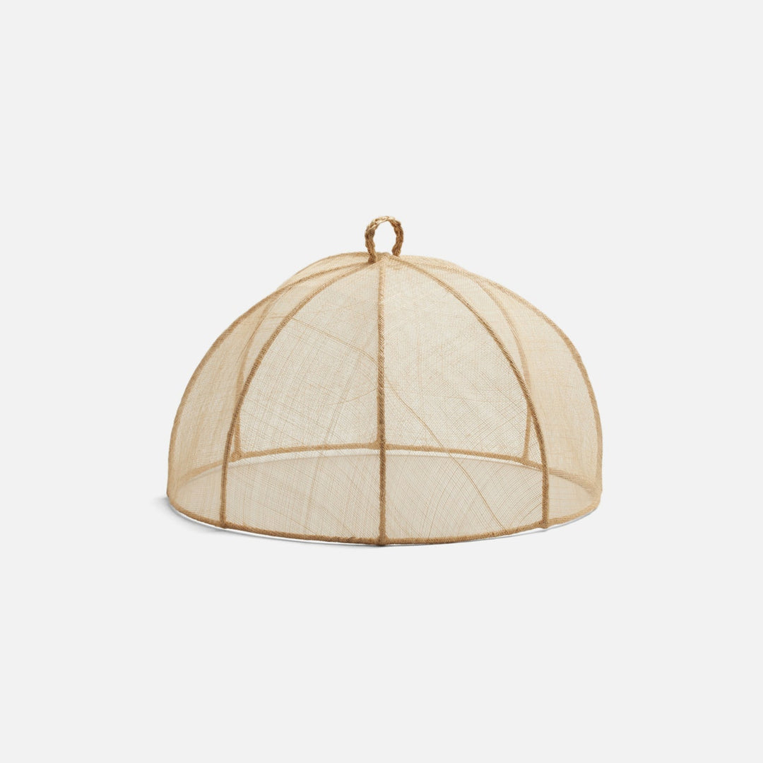 Rachel Natural Food Cover Round Sinamay Set/2