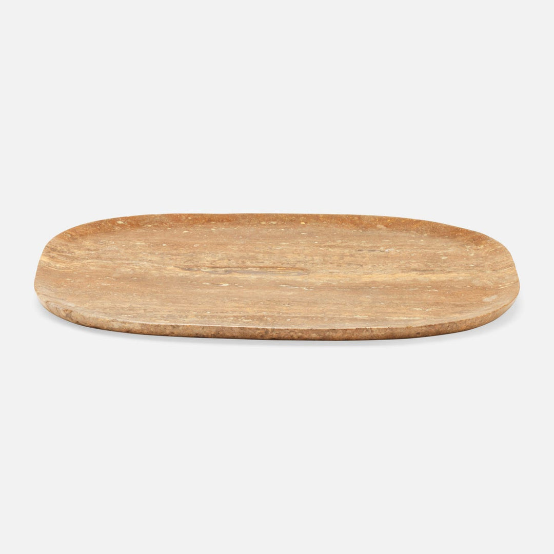 Rhea Noche Serving Trays Travertine Set/2