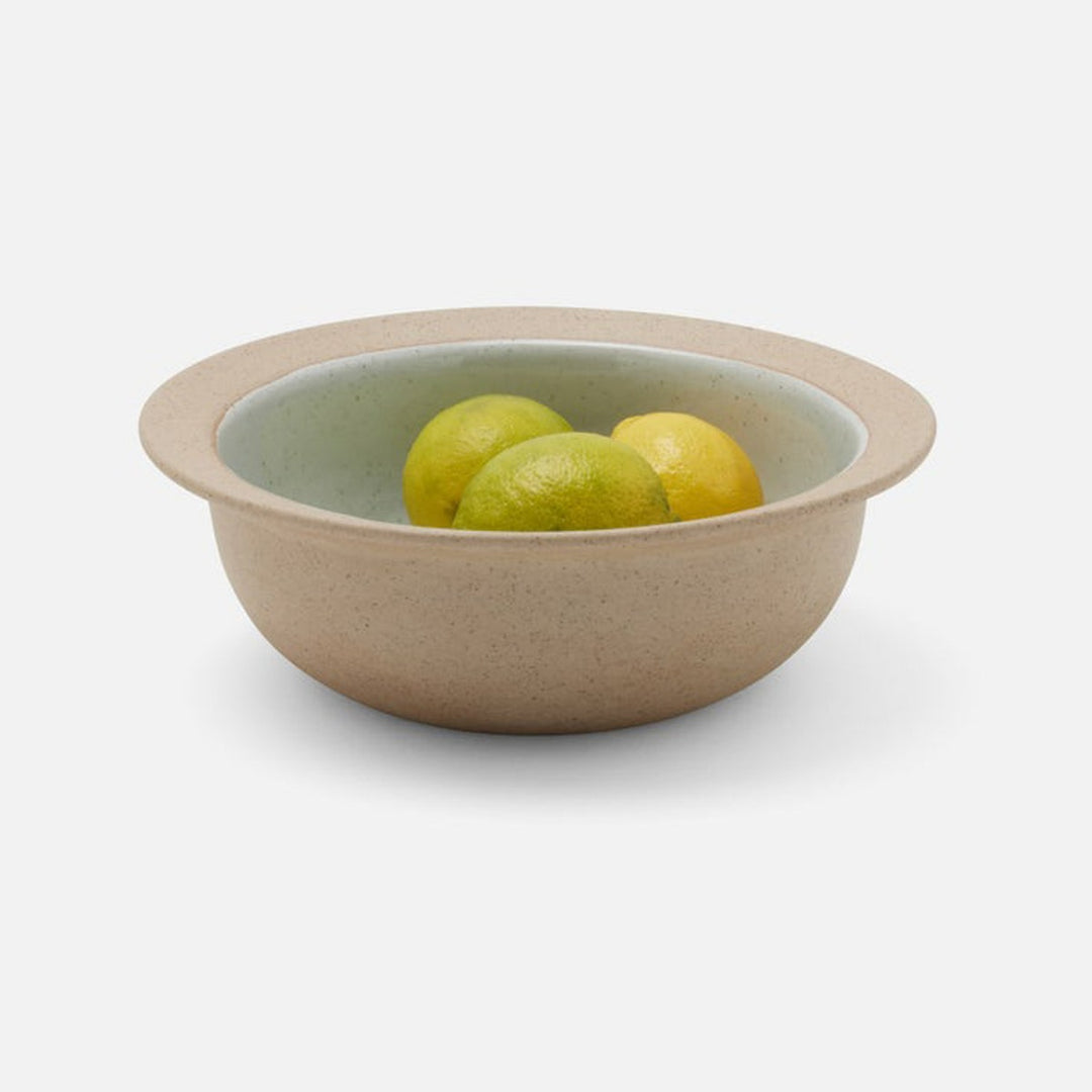 Rivka White Salt Glaze Serving Bowl Stoneware Small Pack/2