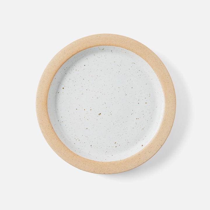 Rivka White Salt Glaze Round Serving Platter Stoneware Large Pack/2