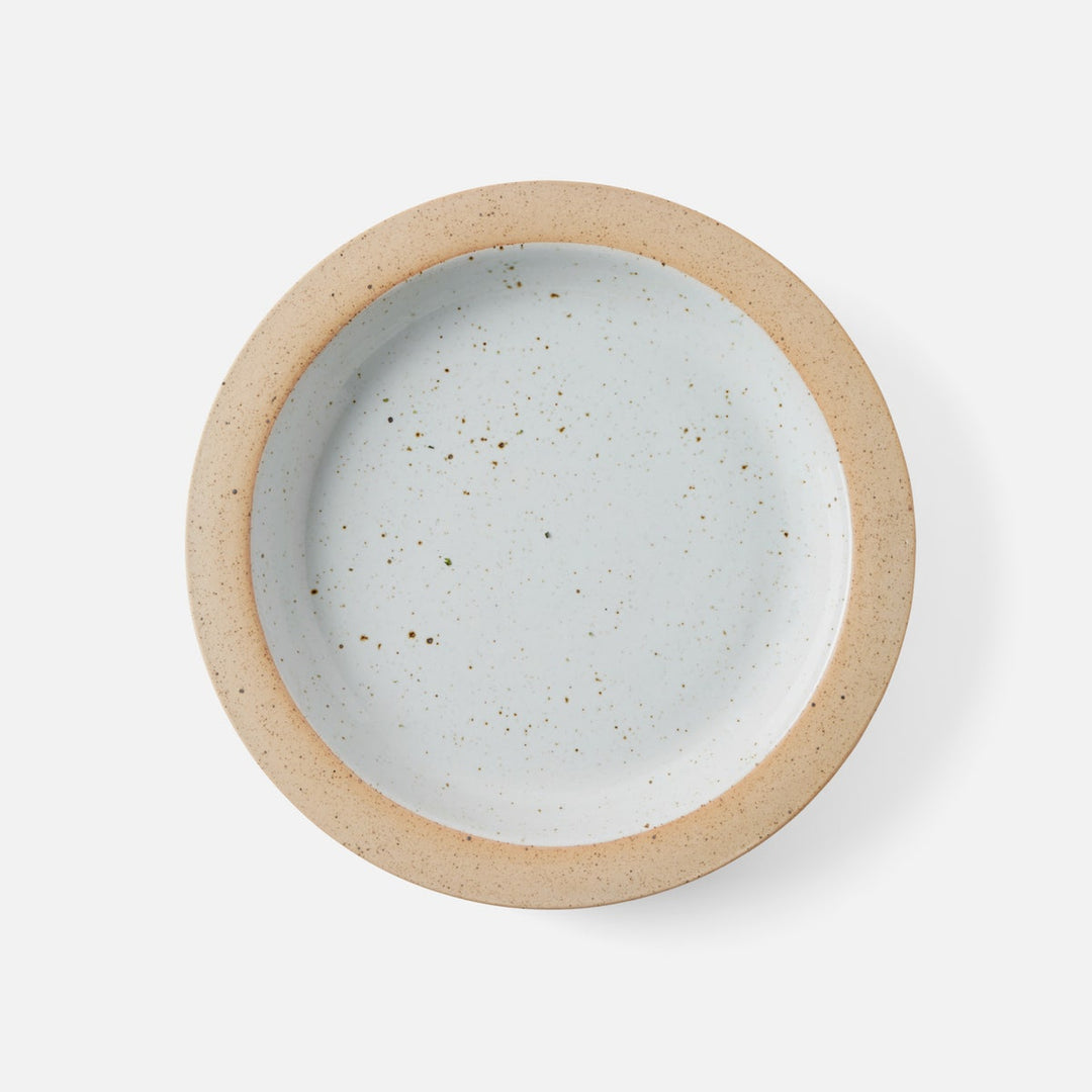 Rivka White Salt Glaze Round Serving Platter Stoneware Small Pack/2
