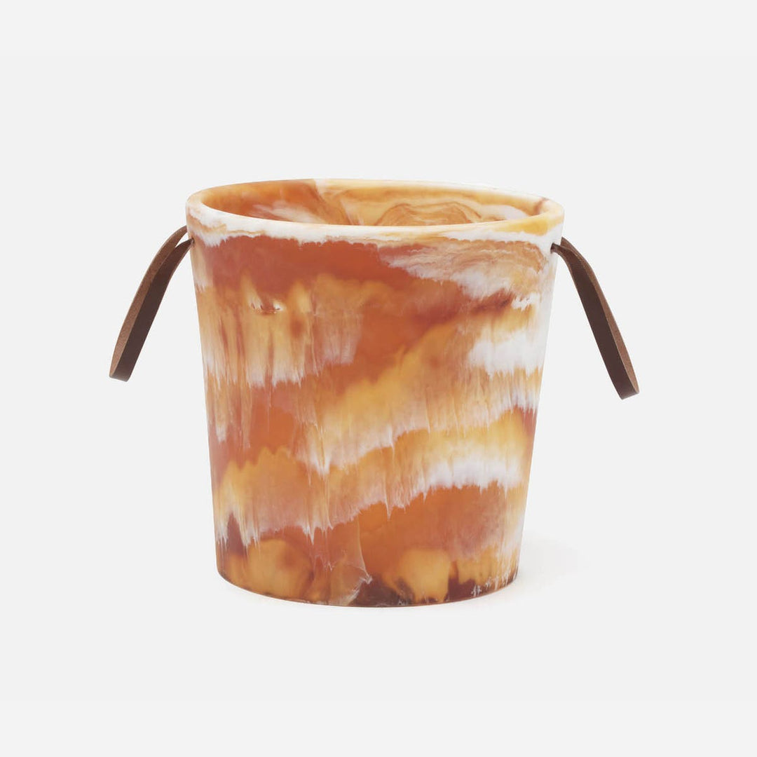 Wesley Amber Swirled Resin Champagne Bucket