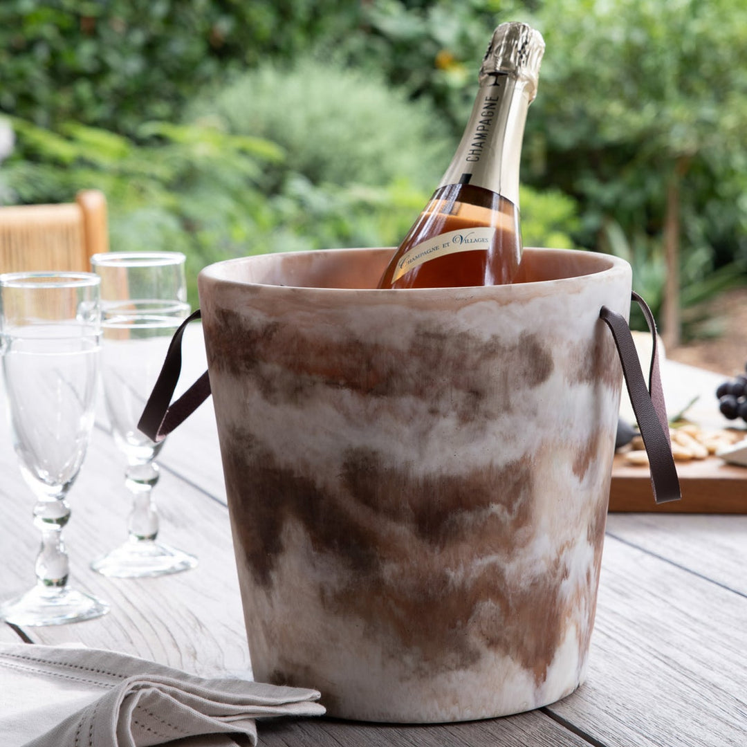 Wesley Brown Swirled Resin Champagne Bucket