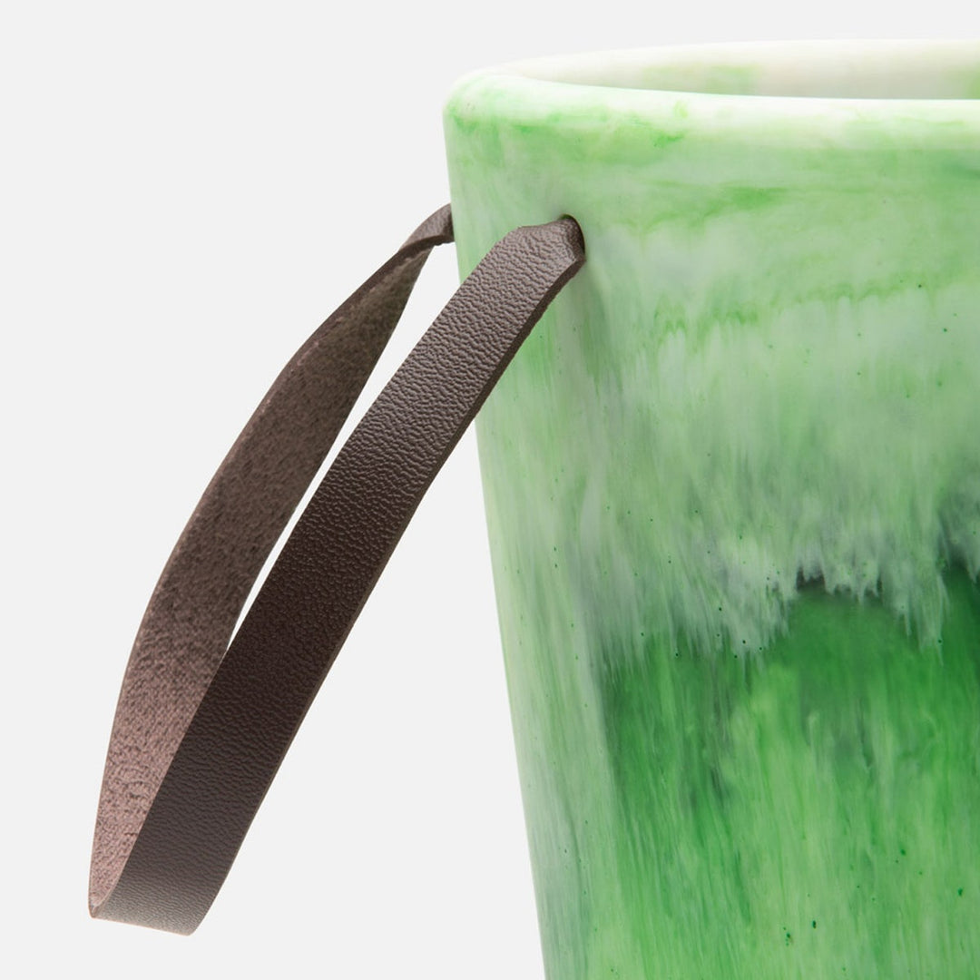 Wesley Green Swirled Resin Champagne Bucket