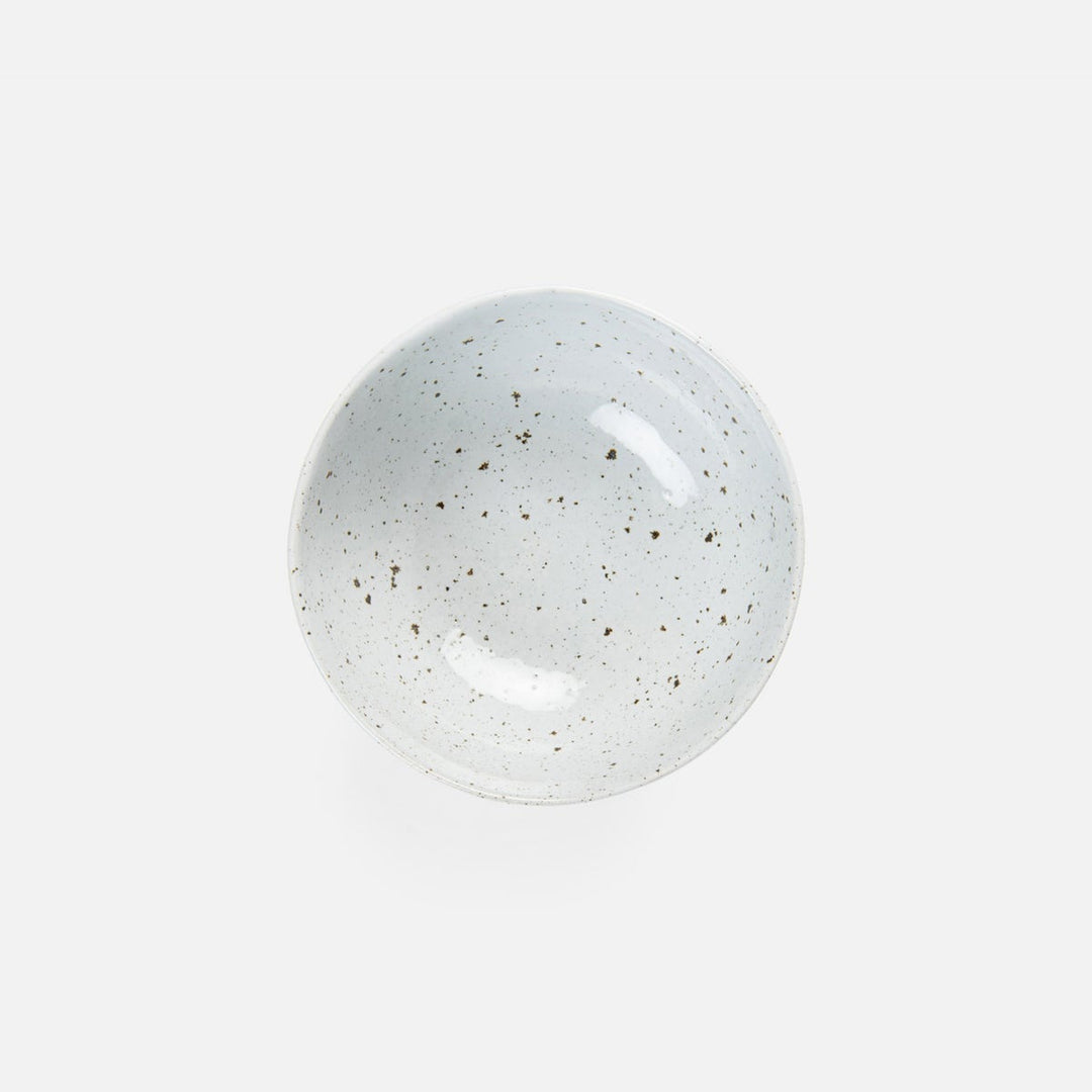 Wilson White Salt Glaze Footed Serving Bowl Stoneware Large Pack/2