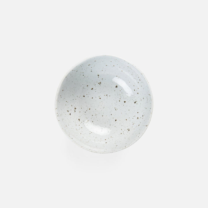 Wilson White Salt Glaze Footed Serving Bowl Stoneware Large Pack/2