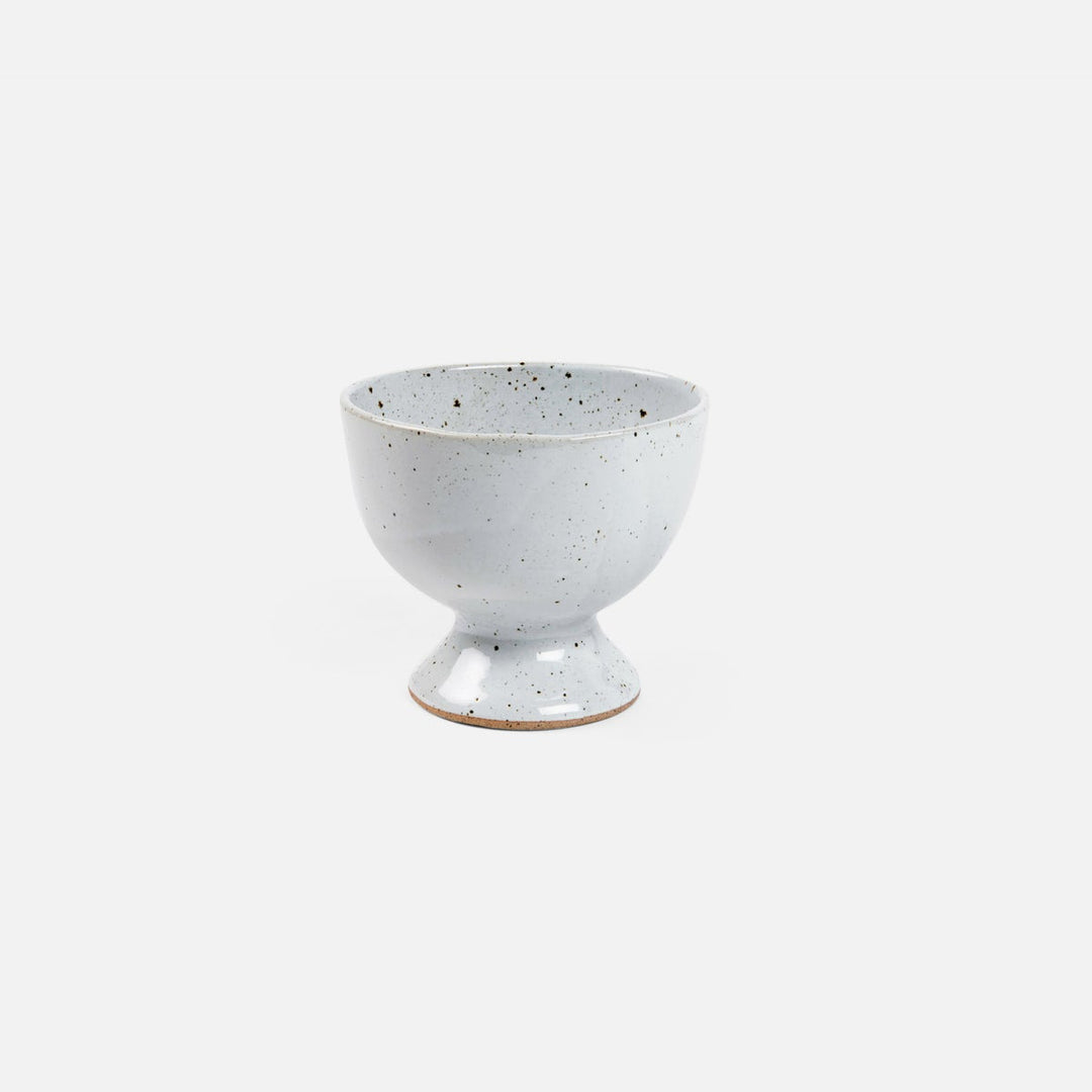 Wilson White Salt Glaze Footed Serving Bowl Stoneware Medium Pack/2