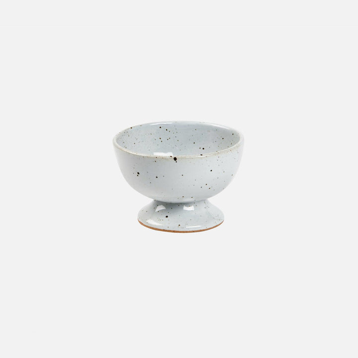 Wilson White Salt Glaze Footed Serving Bowl Stoneware Small Pack/2