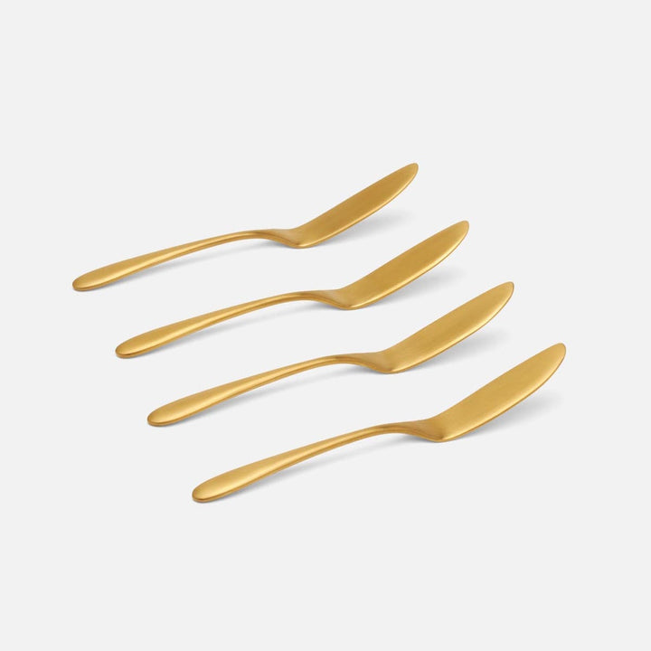 Alba Gold Cheese Spreaders Set/4
