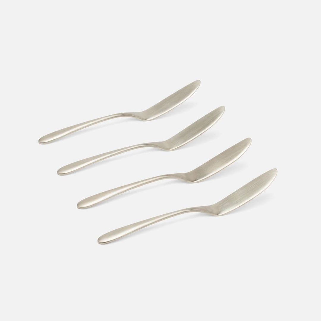 Alba Silver Cheese Spreaders Set/4