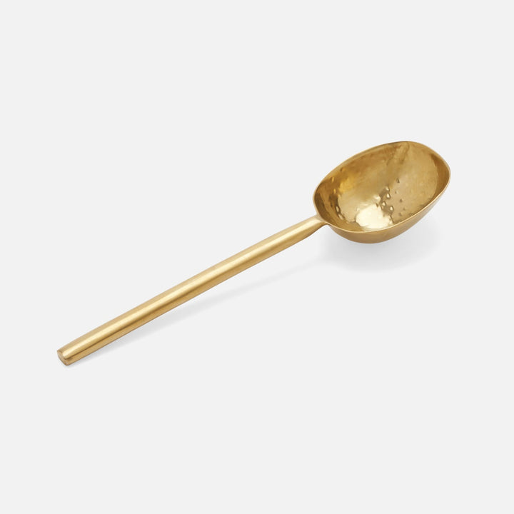 Jupiter Matte Gold Serving Spoon Metal Medium Pack/2
