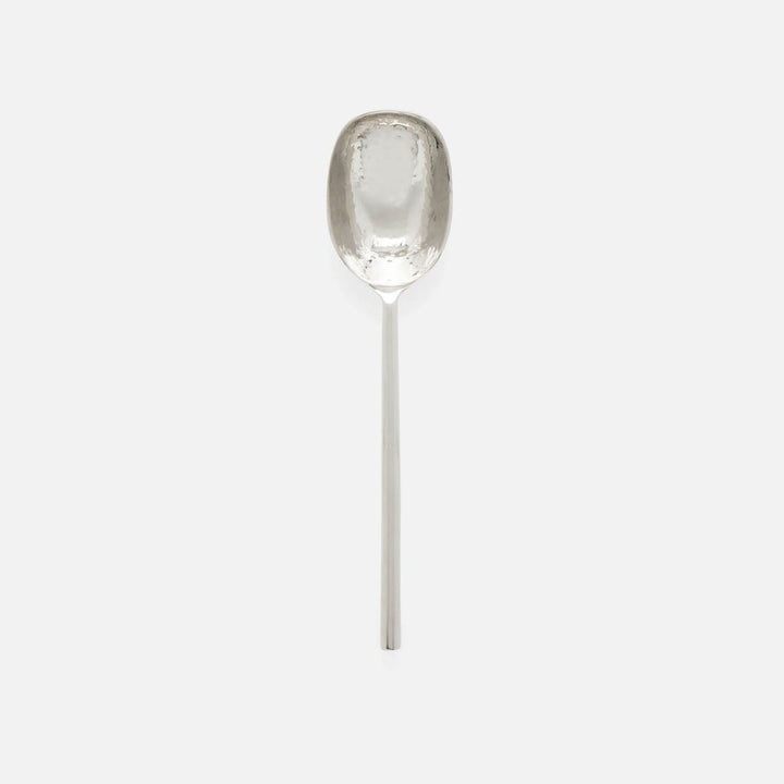 Jupiter Polished Silver Serving Spoon Metal Medium Pack/2