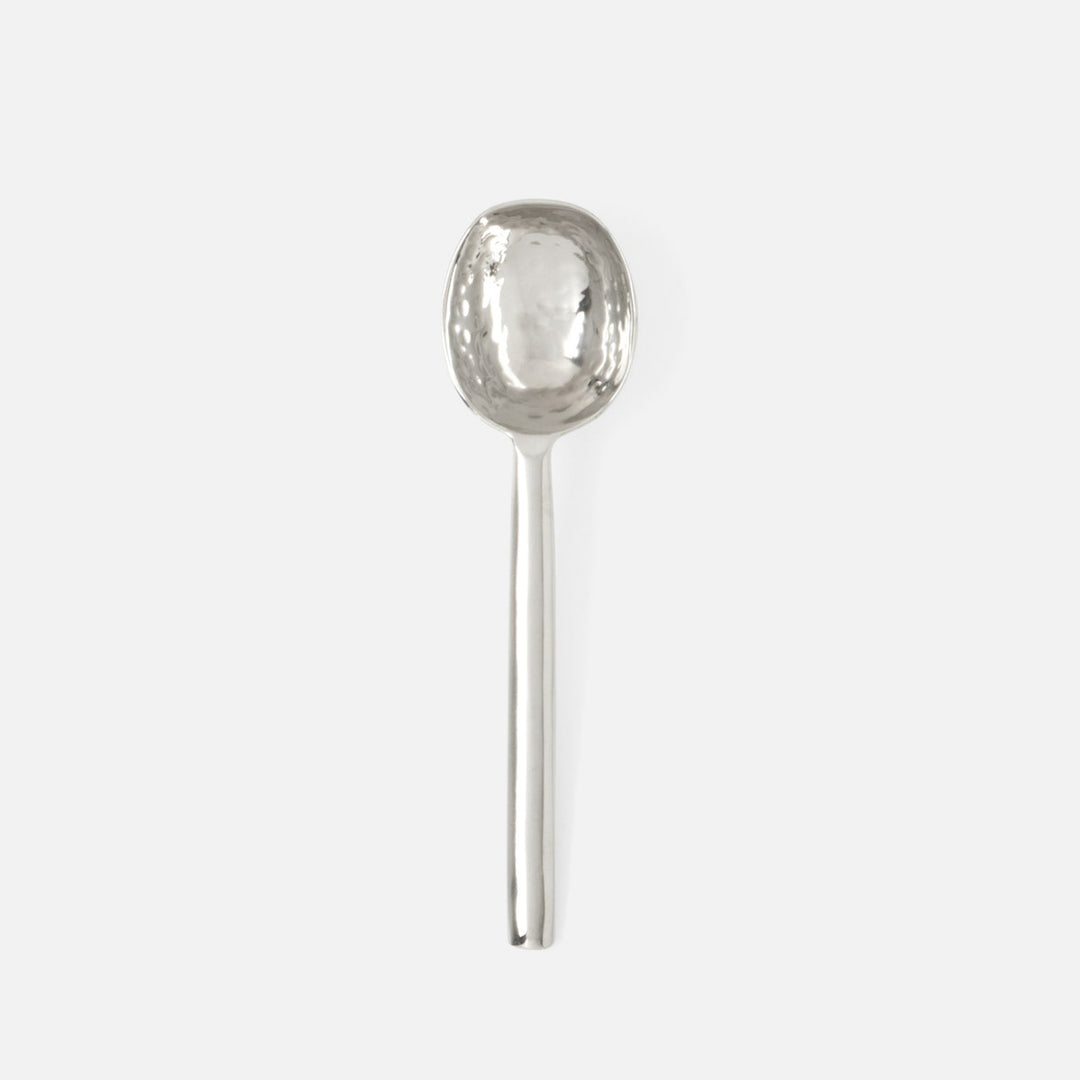 Jupiter Polished Silver Serving Spoon Metal Small Pack/2