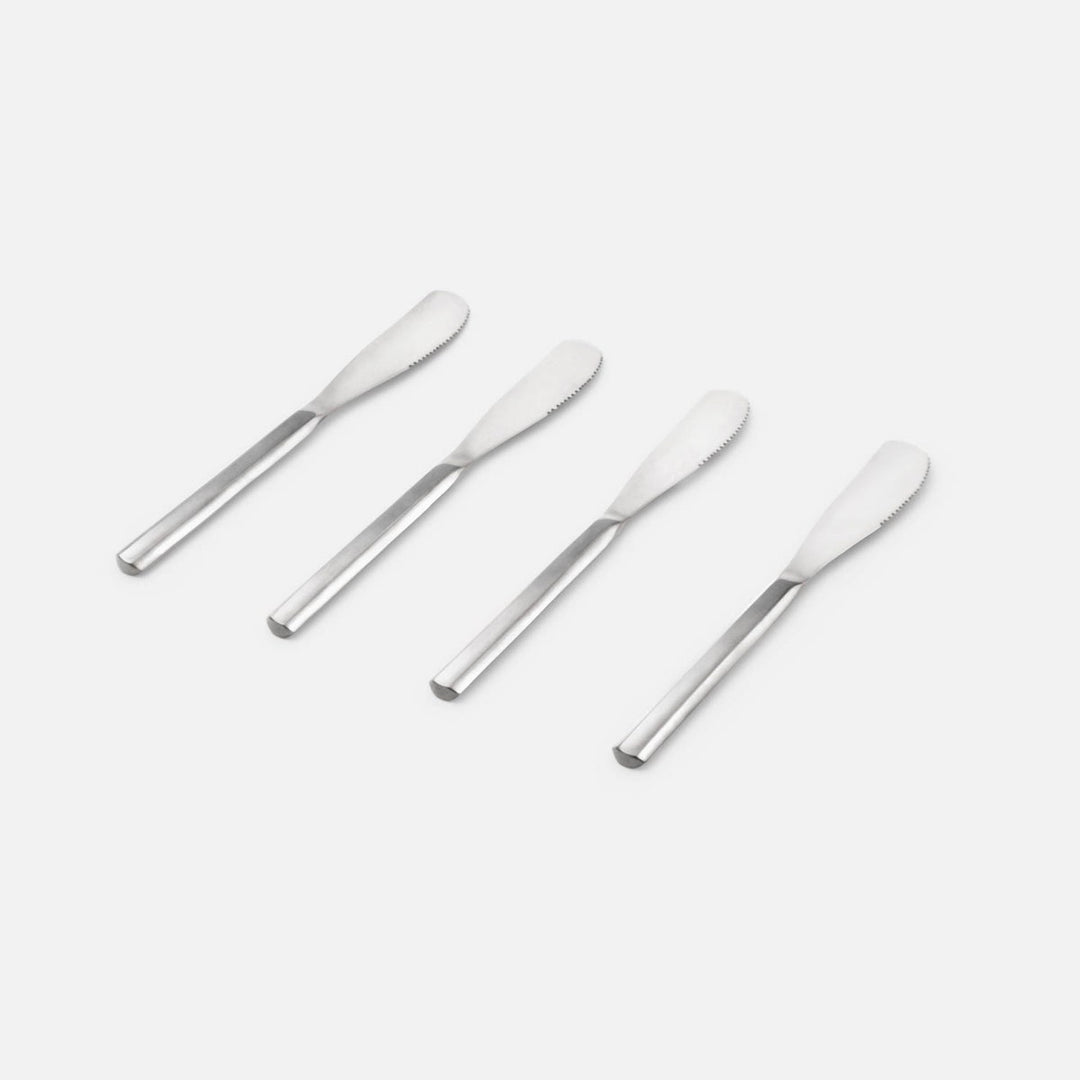 Roland Polished Silver Spreaders Set/4