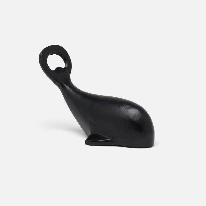 Moby Matte Black Whale Bottle Opener Iron Pack/3