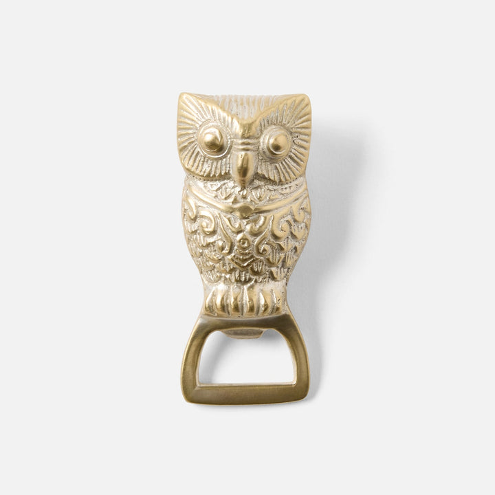 Archibald Tarnished Silver Owl Bottle Opener Mini Metal Pack/3