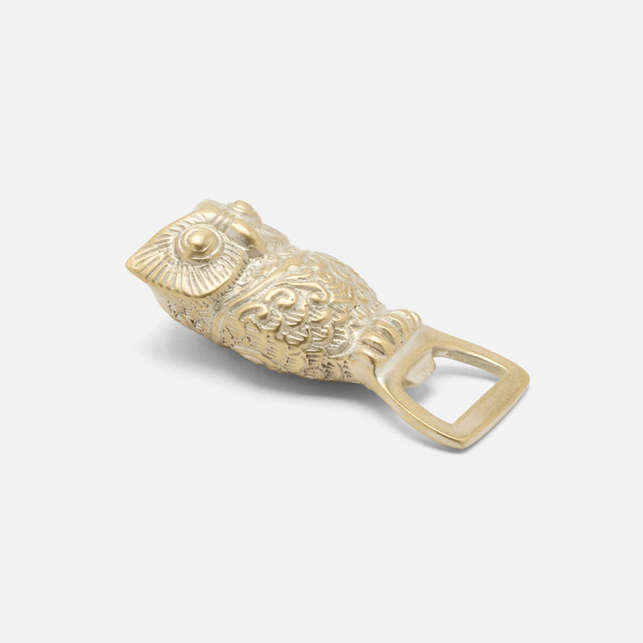 Archibald Tarnished Silver Owl Bottle Opener Mini Metal Pack/3