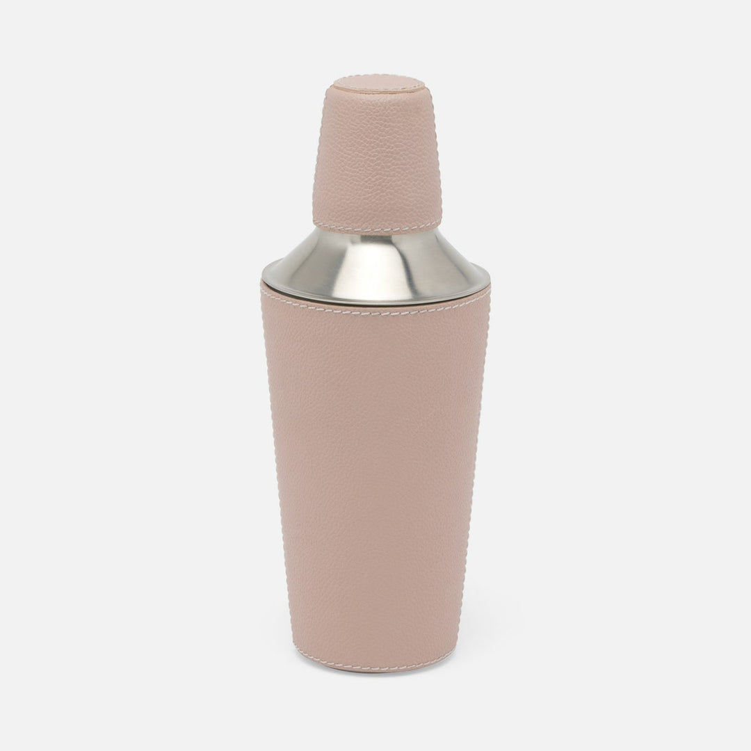 Bristol Dusty Rose Cocktail Shaker Full-Grain Leather