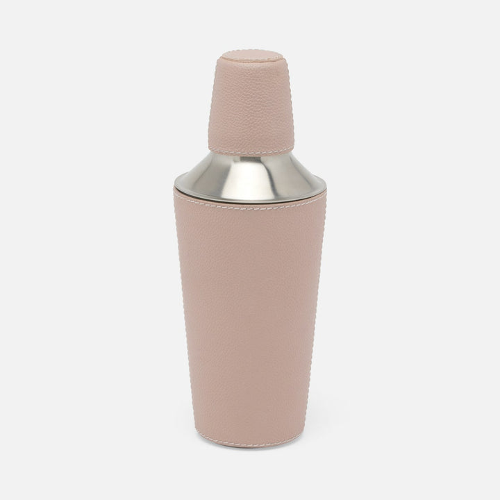 Bristol Dusty Rose Cocktail Shaker Full-Grain Leather